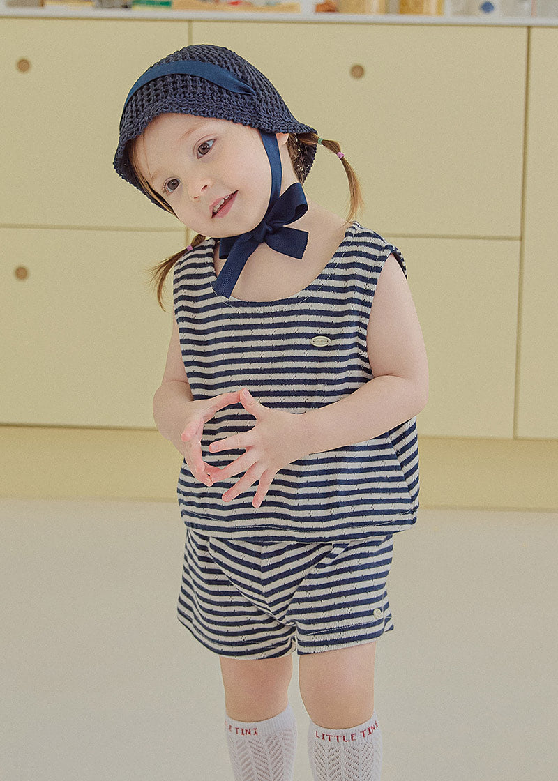 Dudu Half Pants_Navy