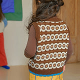 Amber Lind jacquard vest