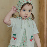 Cherrybell short-sleeve cardigan