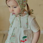 Cherrybell short-sleeve cardigan