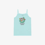 Tropical Girls' Sleeveless Top Mint