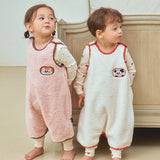 Fluffy sleeping vest vest  24FW