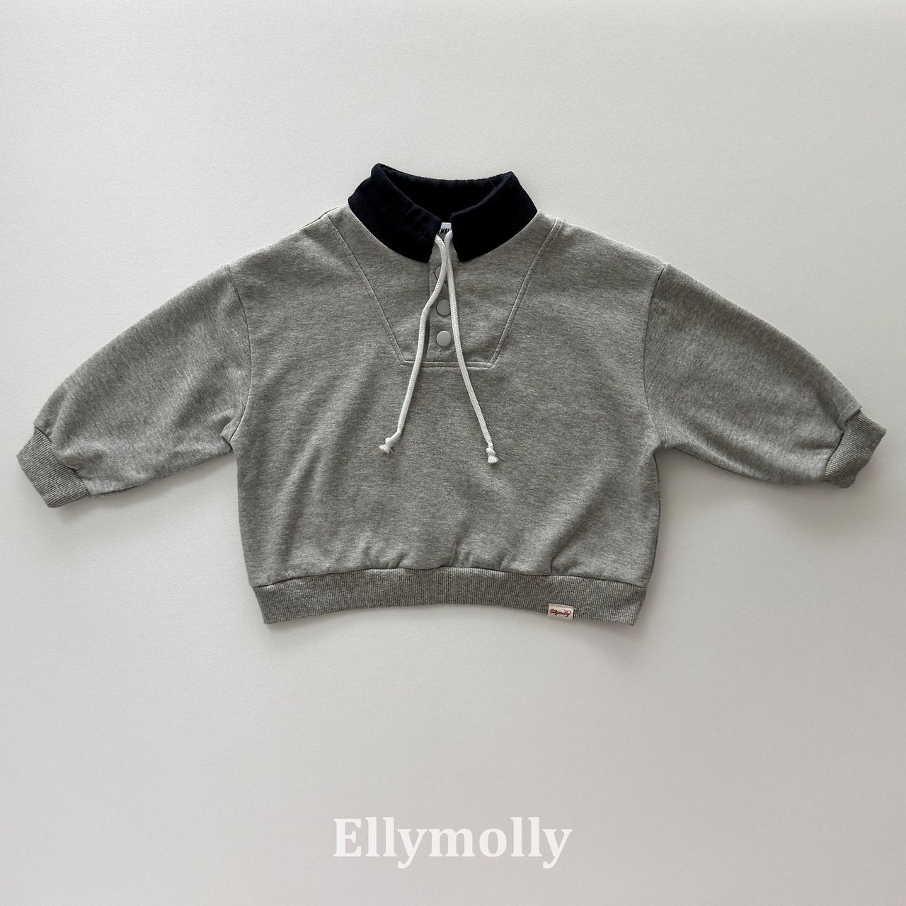 Elimoli 26 Autumn Two-Tone Harbor Sweatshirt S-JXL Namdaemun Children's Clothing Junior