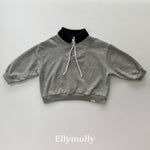Elimoli 26 Autumn Two-Tone Harbor Sweatshirt S-JXL Namdaemun Children's Clothing Junior
