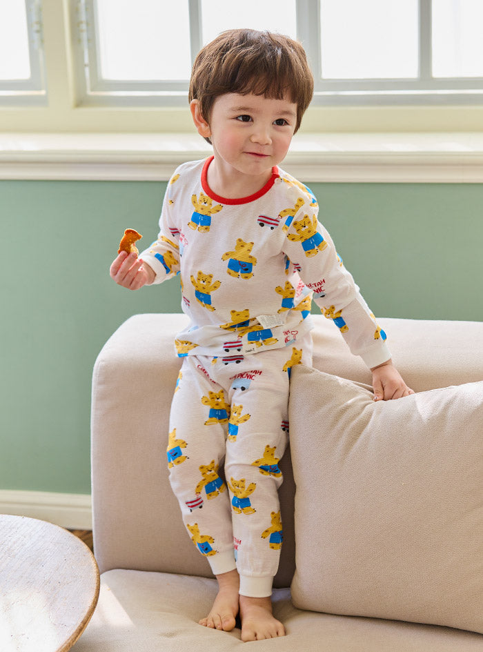 Picnic cheetah jacquard (24SS) indoor wear set