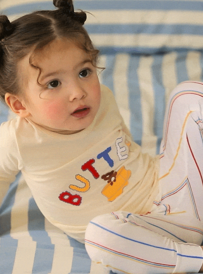 Butter Bear single spandex (24SS) indoor wear set