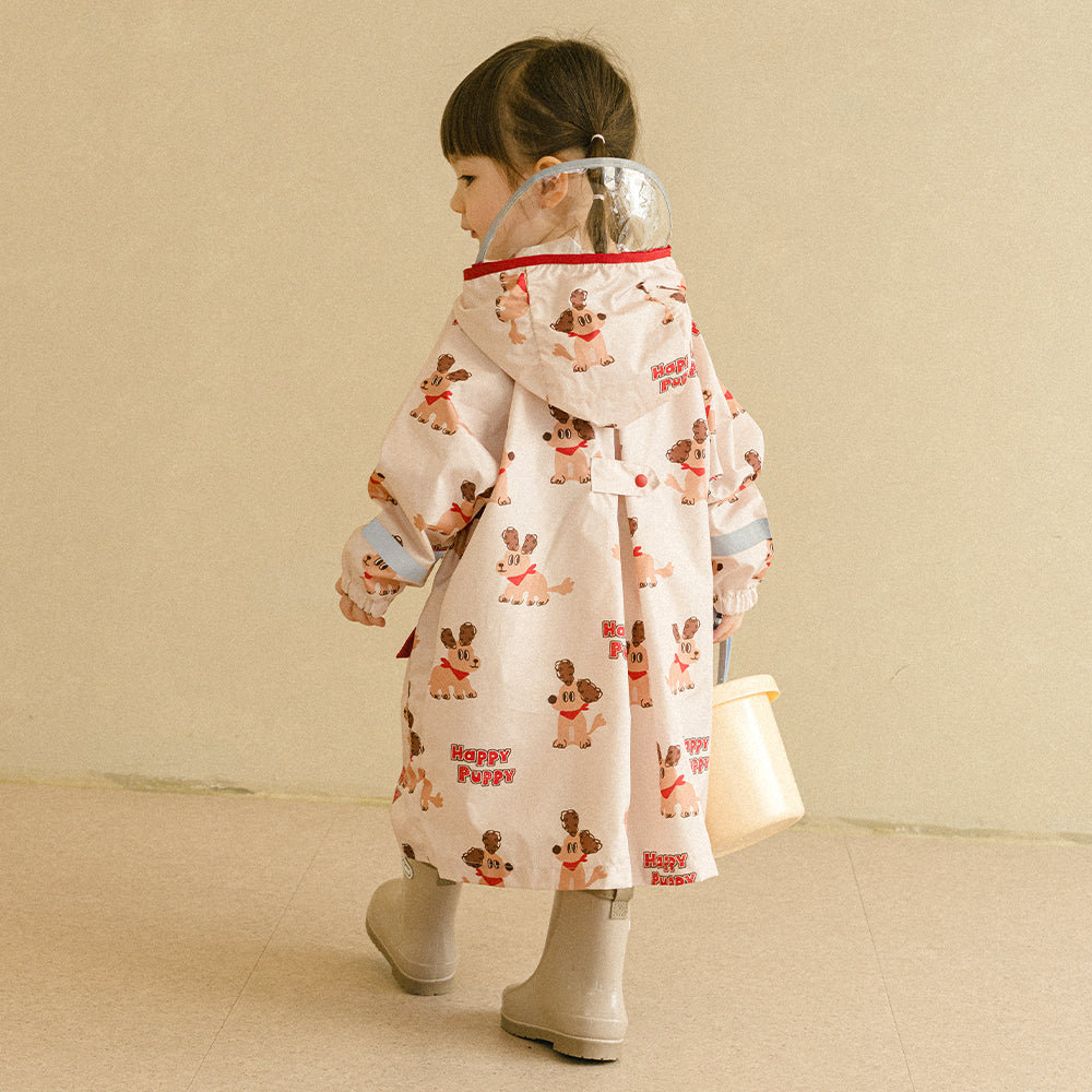 Luna Story Safety Reflective Strips Baby Toddler Raincoats