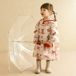 Luna Story Safety Reflective Strips Baby Toddler Raincoats