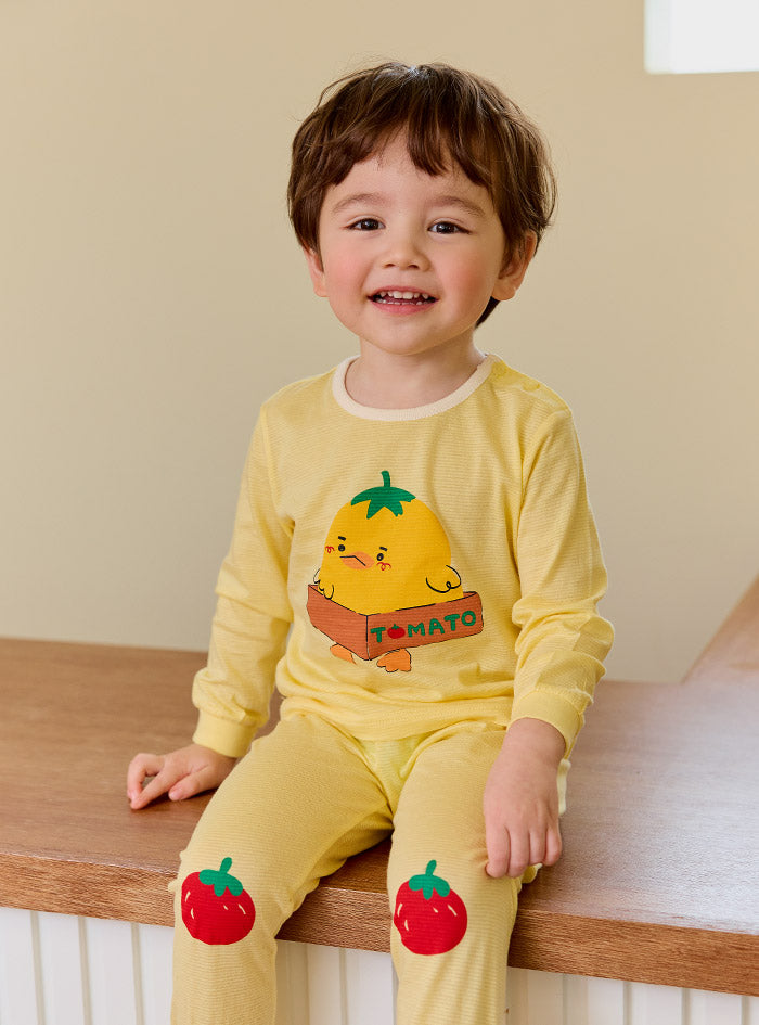 Tomato jacquard (24SS) indoor wear set