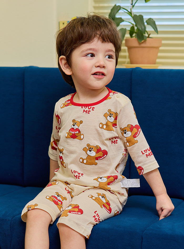 Love Me Bear Mid Sleeve (24SS) Indoor Set