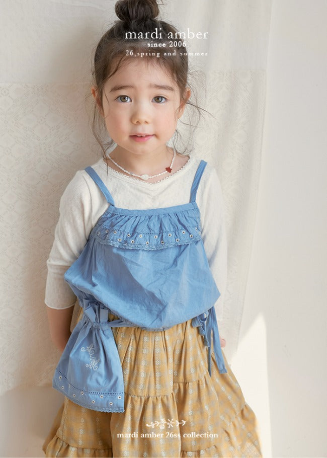 Amber A-Plus Sleeveless Blouse