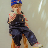 [Pimpollo] Lovey Overroll Denim Pants