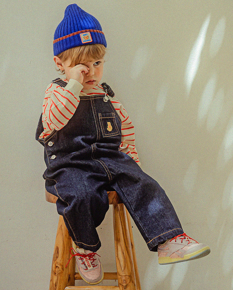 [Pimpollo] Lovey Overroll Denim Pants