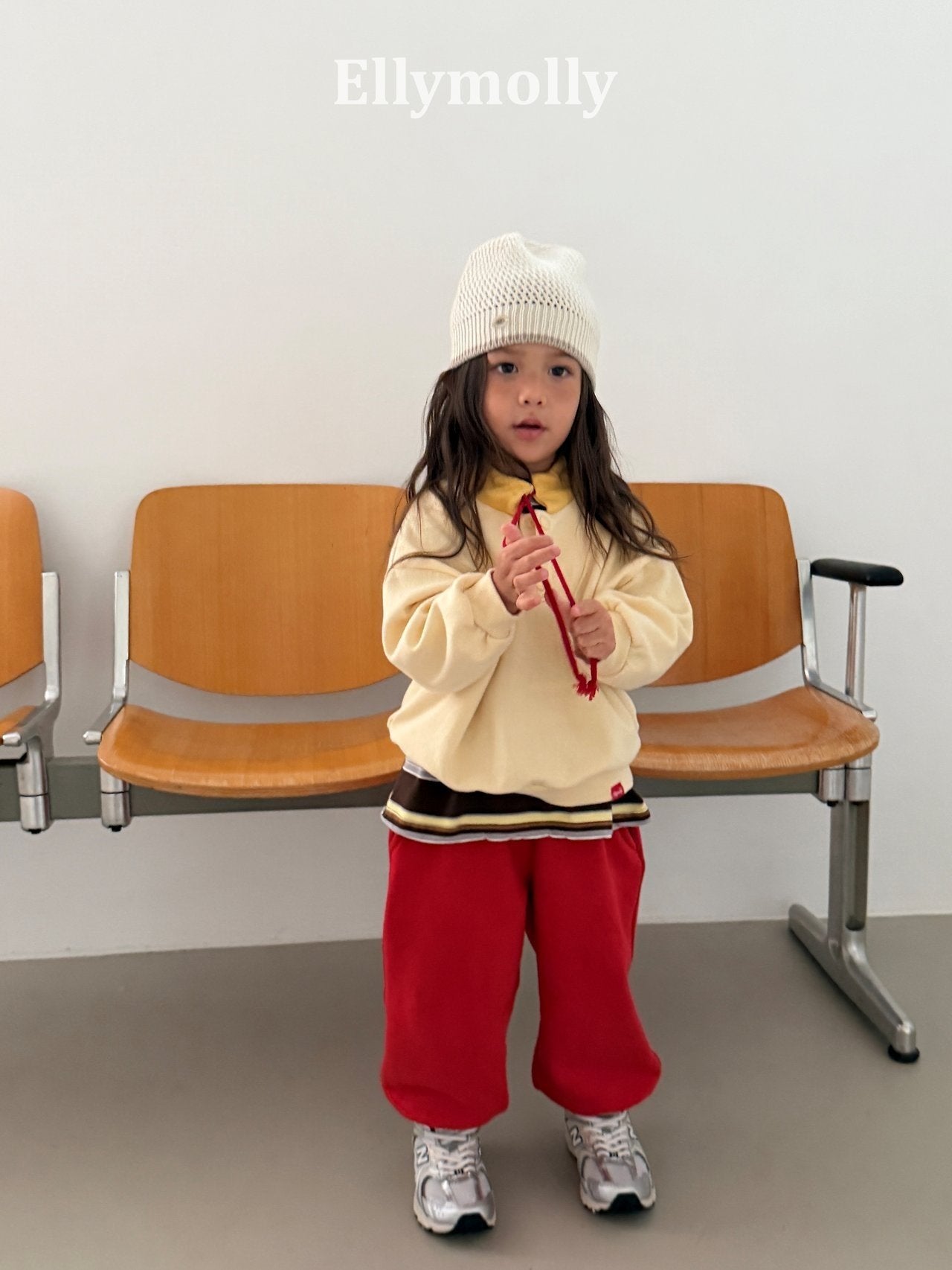Elimoli 26 Autumn Two-Tone Harbor Sweatshirt S-JXL Namdaemun Children's Clothing Junior