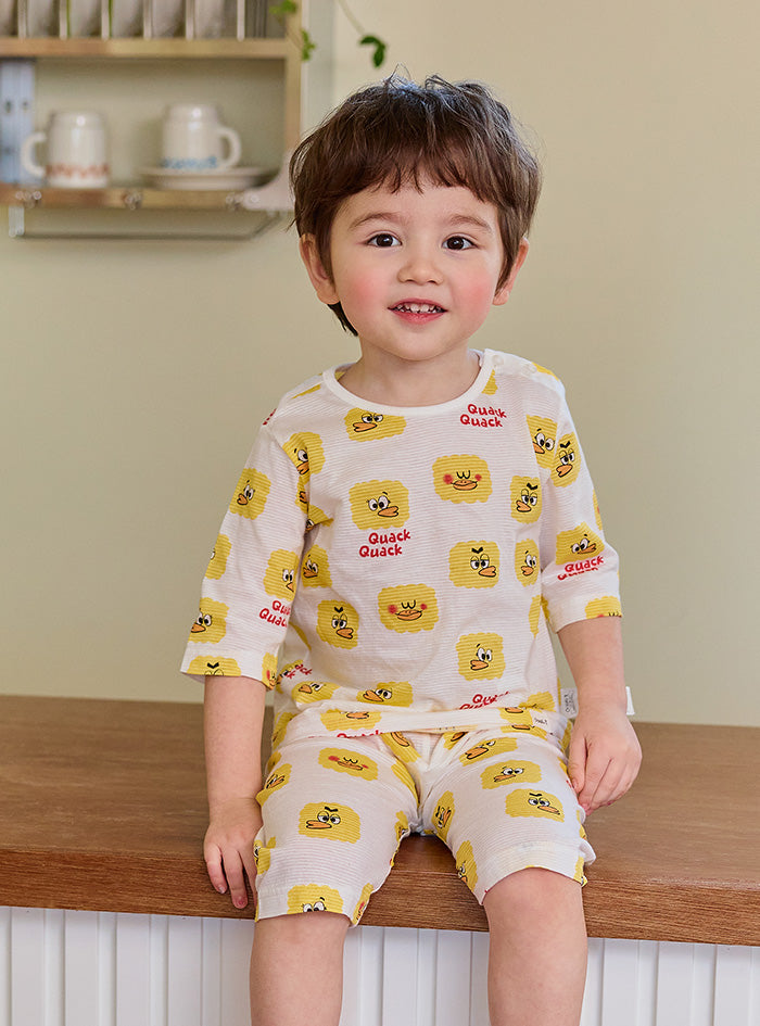 Sponge duck Mid Sleeve (24SS) Indoor Set