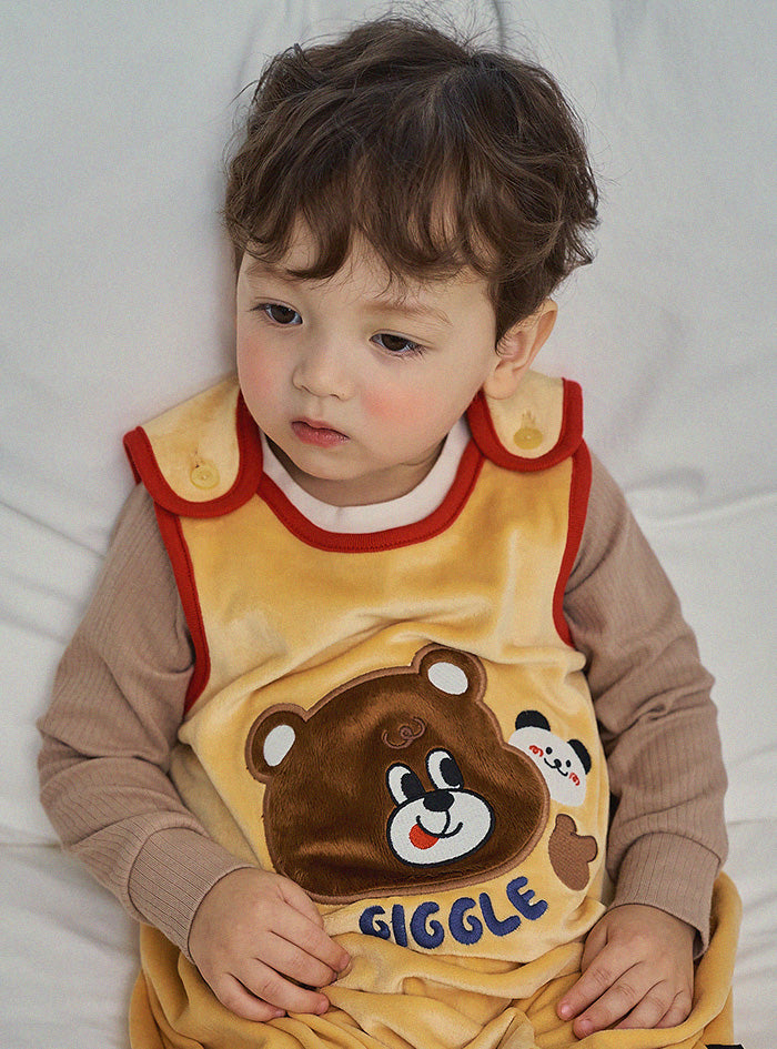 Giggle Bear Sleeping vest  24FW