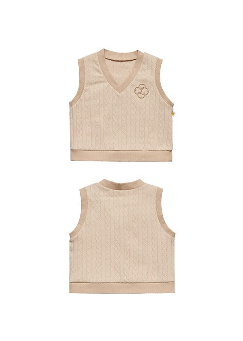 Run Vest_Light Beige