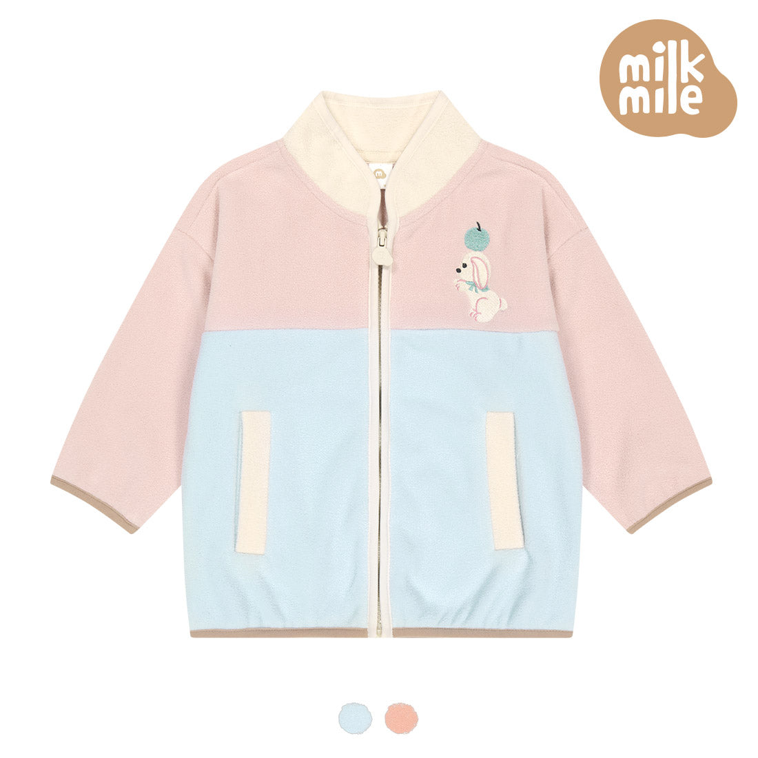 [Milk Mile] Apple Doggy Polar Fleece Jumper