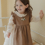 Leboni Apron One Piece_Brown