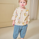 可愛的狗狗開襟衫