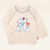 [Disney]101 Dalmatian Raglan Man to Man T-Shirt