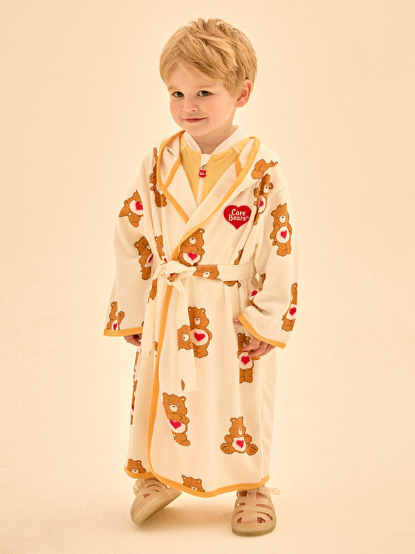 [Care Bear] Tender Heart Bear Ear Hooded Beach Gown