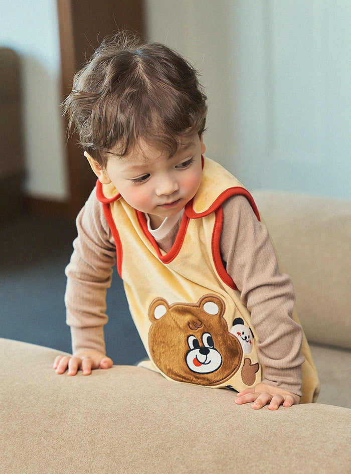 Giggle Bear Sleeping vest  24FW