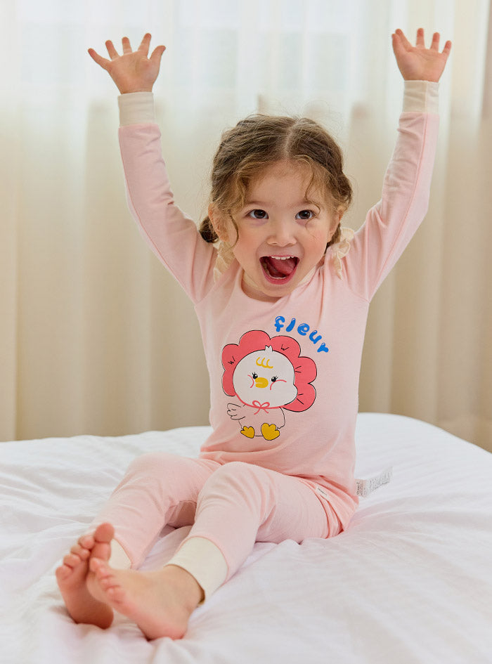 Flower Duck single spandex (24SS) indoor wear set