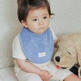 Terry bib blue