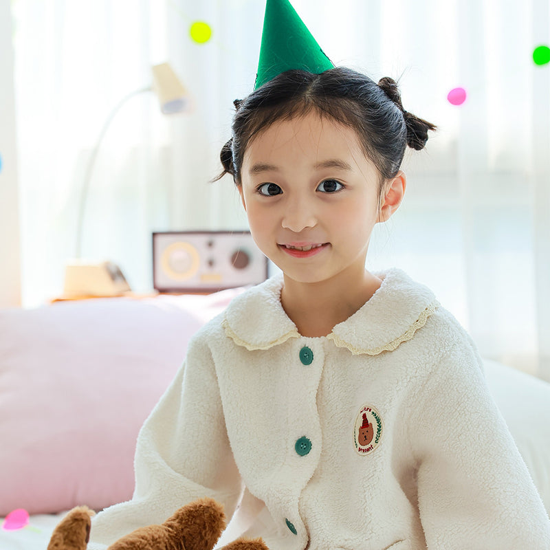 [PPIPPILONG FW] Poodle Cutie Pogle Long Sleeve Pajamas Top and Bottom Set