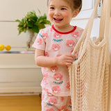 The petit lam short sleeve (24SS) Mesh Indoor Set