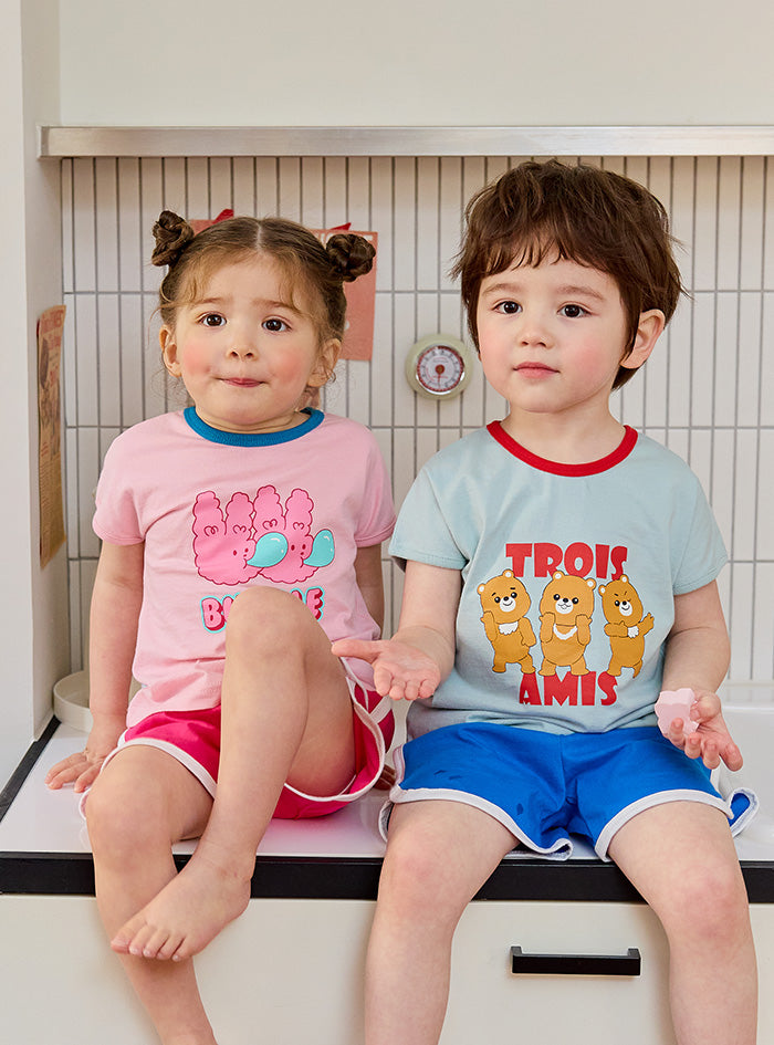 Trois Bear Short Sleeve (24SS) Indoor Set