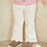 日常靴型棱紋褲