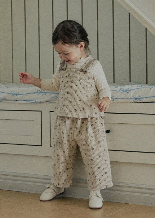 Erble Vest Set_Cream