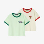 Single Ringer T-shirt Red