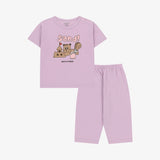 Tropical Comfy Indoor Wear Purple