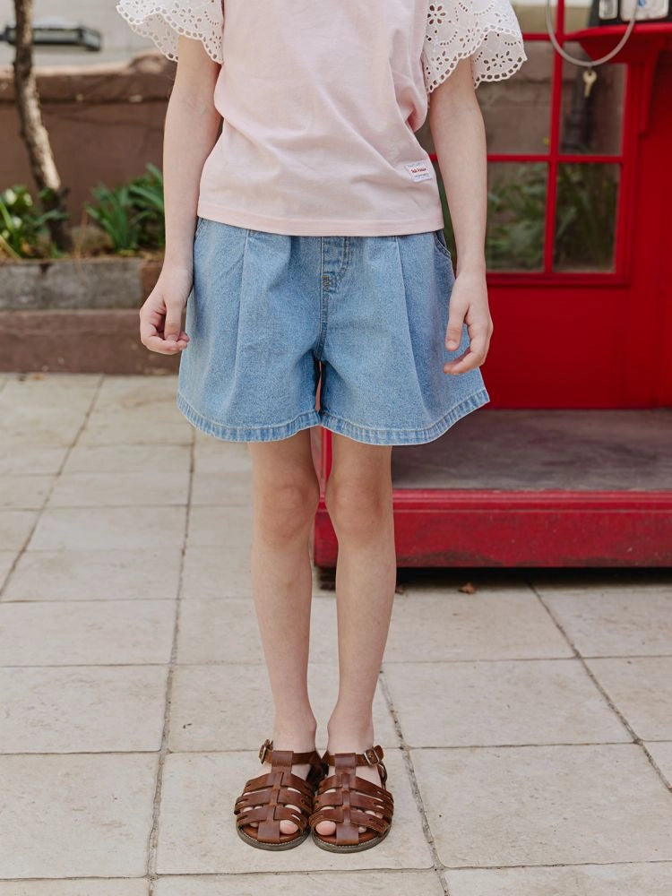 Apple Smile Culottes Denim