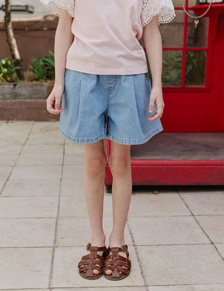 Apple Smile Culottes Denim