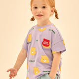 [Care Bear] Heart Care Bear's Loose Fit T-Shirt