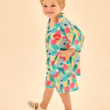 [Care Bear] Vacation Then-Bear Shirt Top and bottom