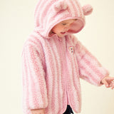 Soft Polar Bear Boa Hood Jumper