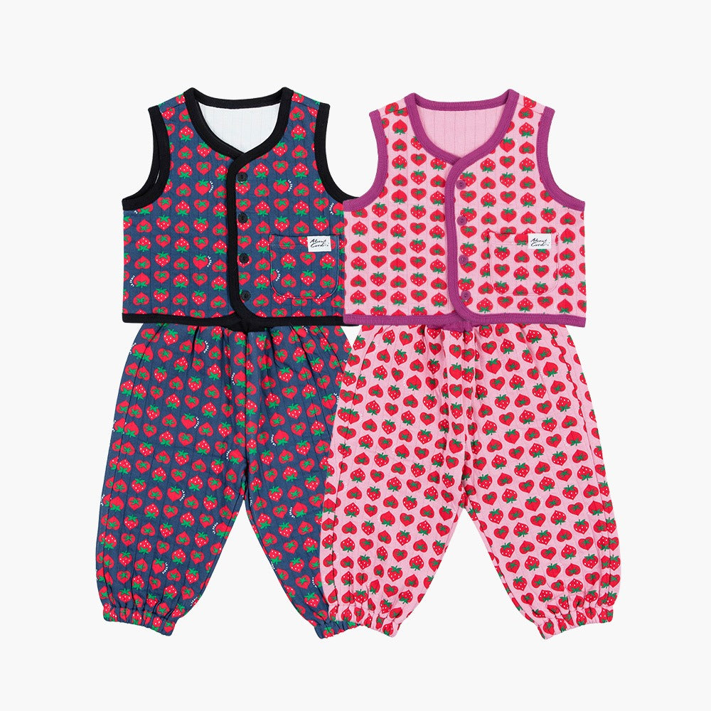 Berry Garden Vest Set_CM001