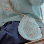 Silver Moon Lucky Pouch