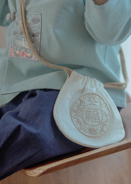 Silver Moon Lucky Pouch