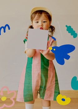 TINKER OVERALLS pink