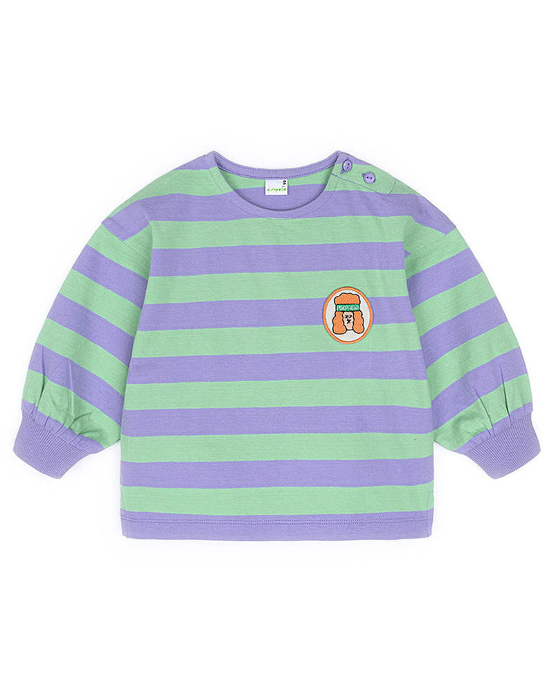 [Pimpollo] Ako Stripe T-shirt