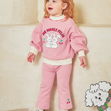 Cherish Bunny half polar ridged top and bottom set