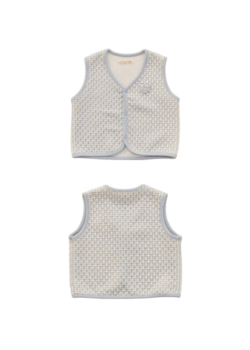 PANCAKE VEST Blue