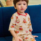 Love Me Bear Mid Sleeve (24SS) Indoor Set