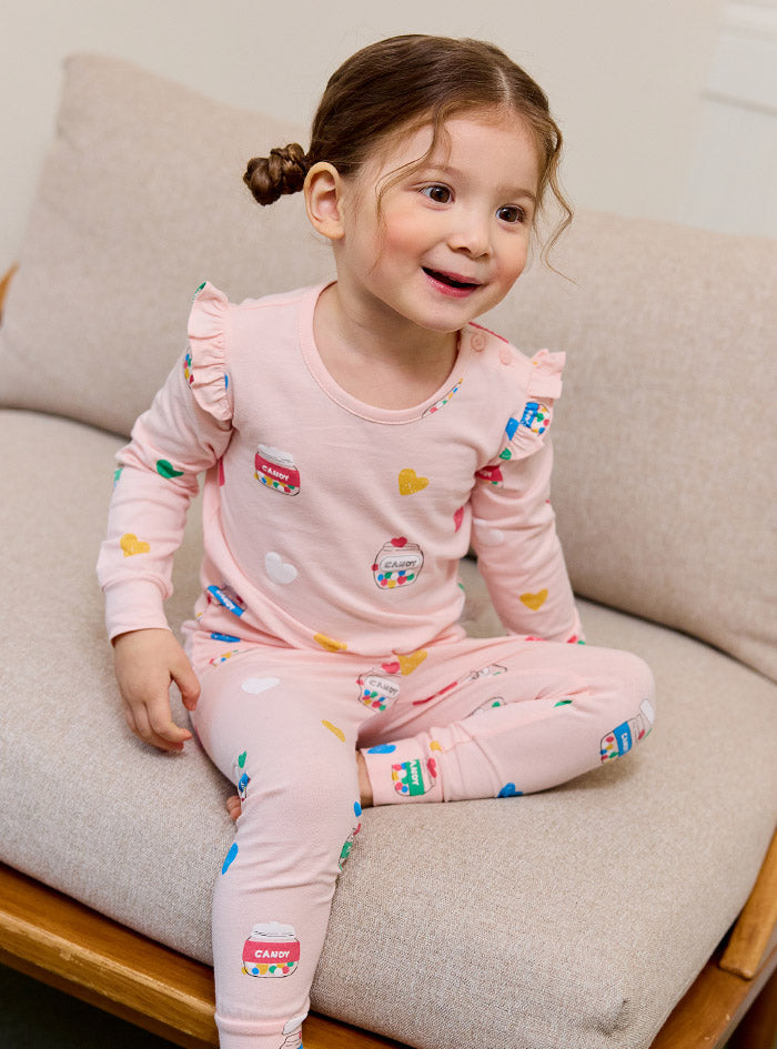 Candy day single spandex (24SS) indoor wear set